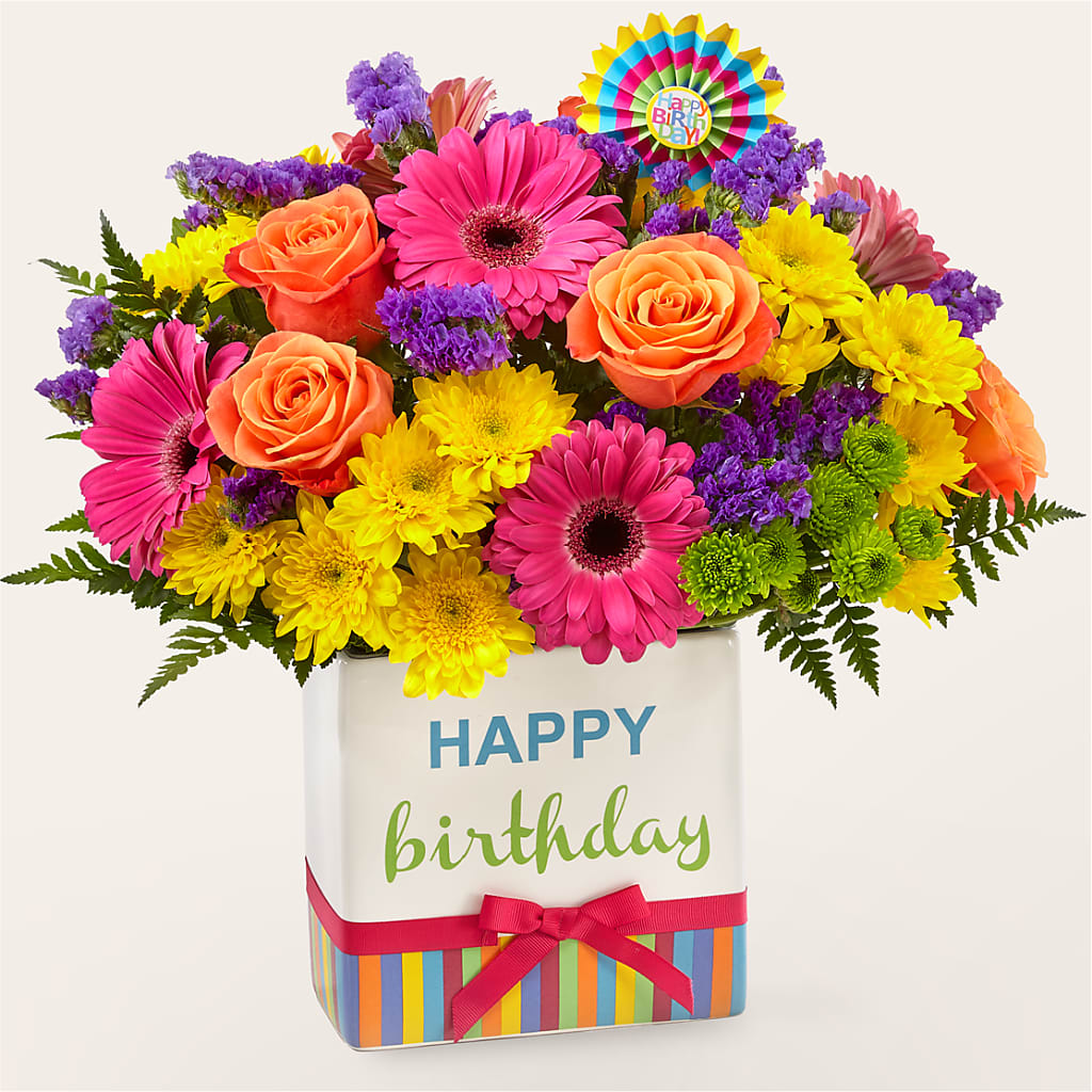 Birthday Brights Bouquet – Atkinson Florist, Thornhill ON