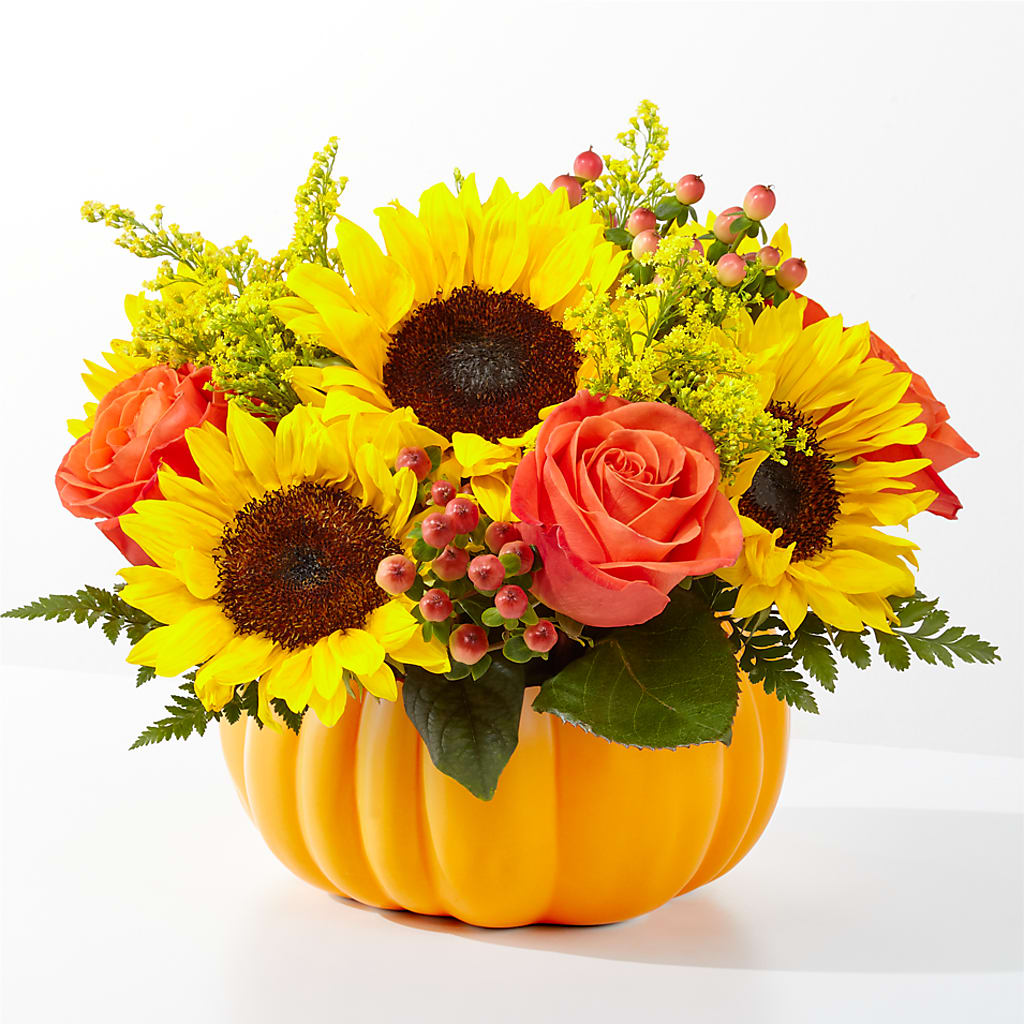 Pick of the Patch Pumpkin Bouquet – Atkinson Florist, Thornhill ON