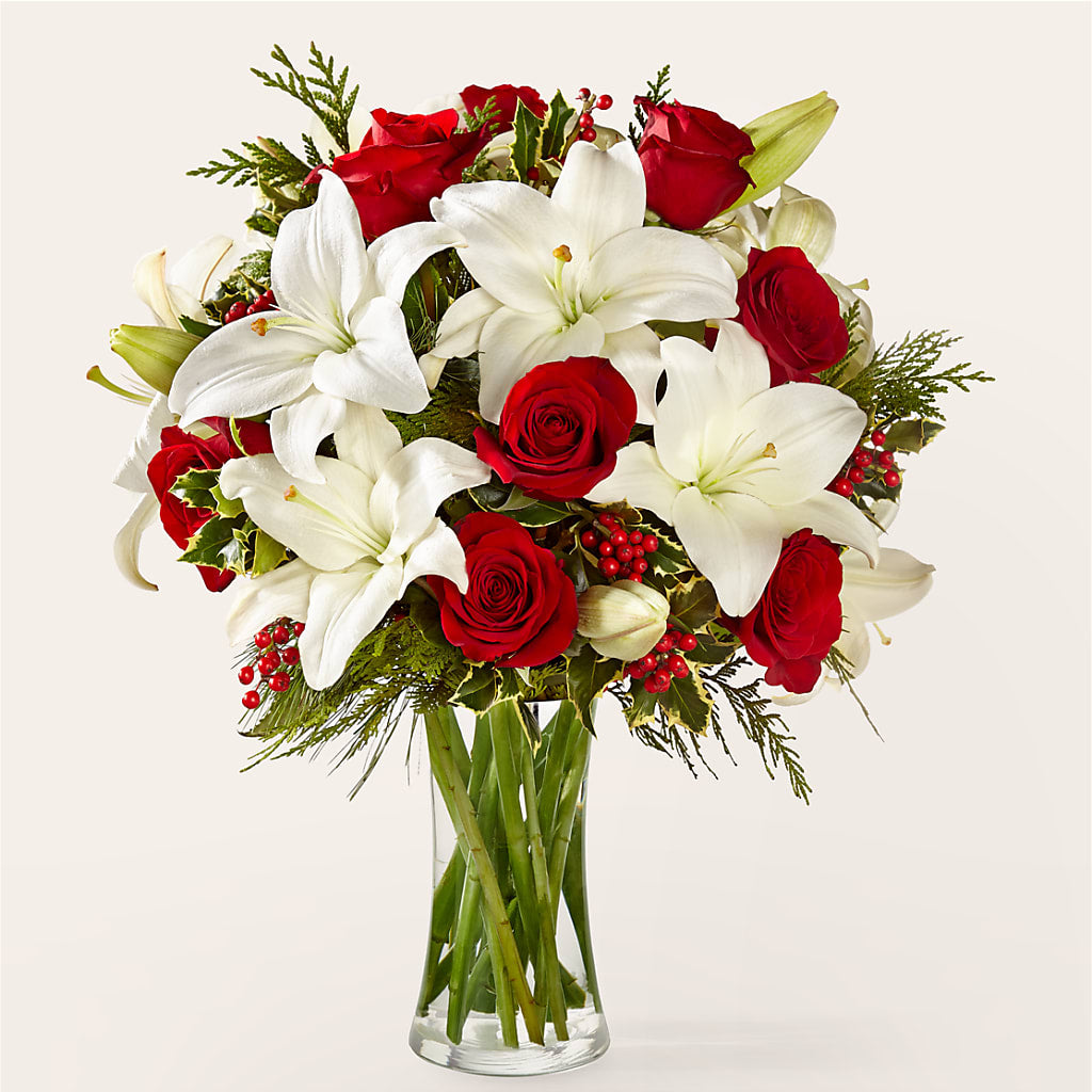 Sparkling Snowflakes Bouquet – Atkinson Florist, Thornhill ON