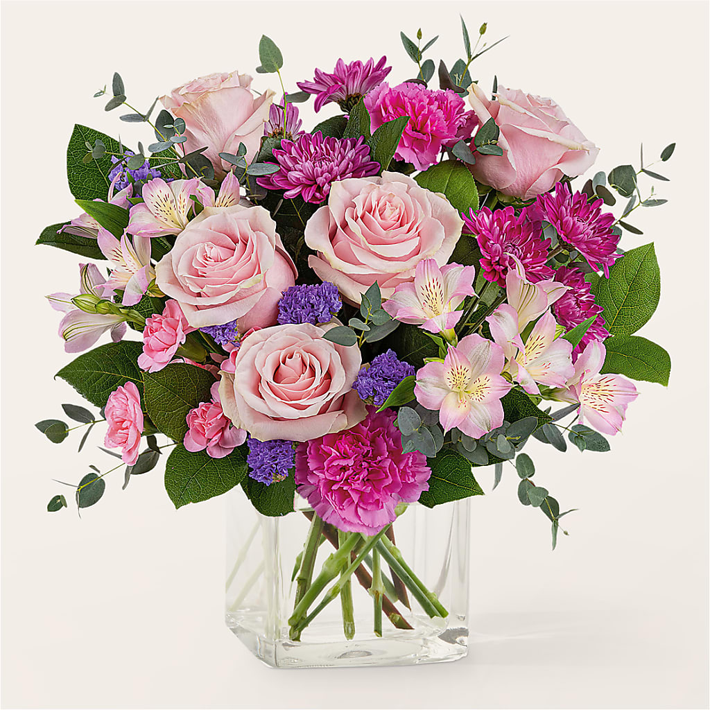 Rosy Radiance Bouquet – Atkinson Florist, Thornhill ON