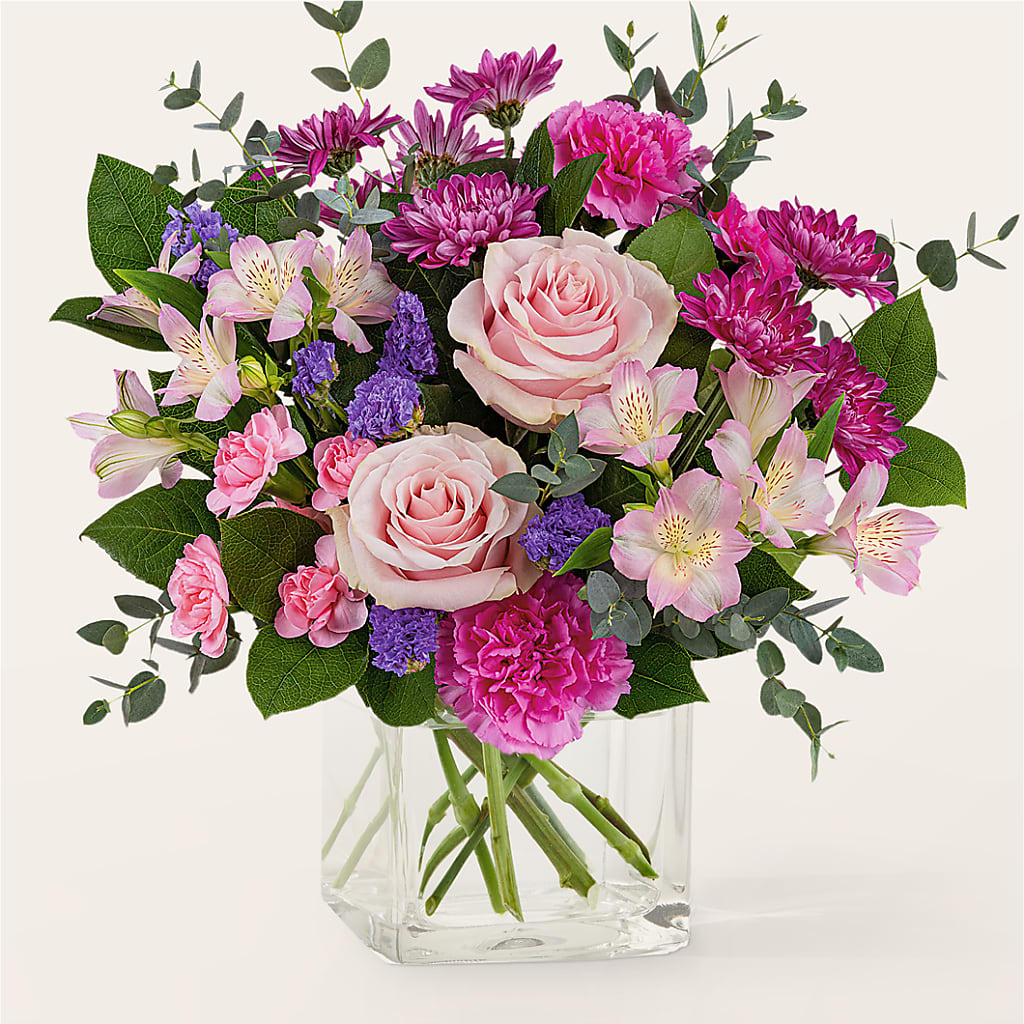 Rosy Radiance Bouquet – Atkinson Florist, Thornhill ON
