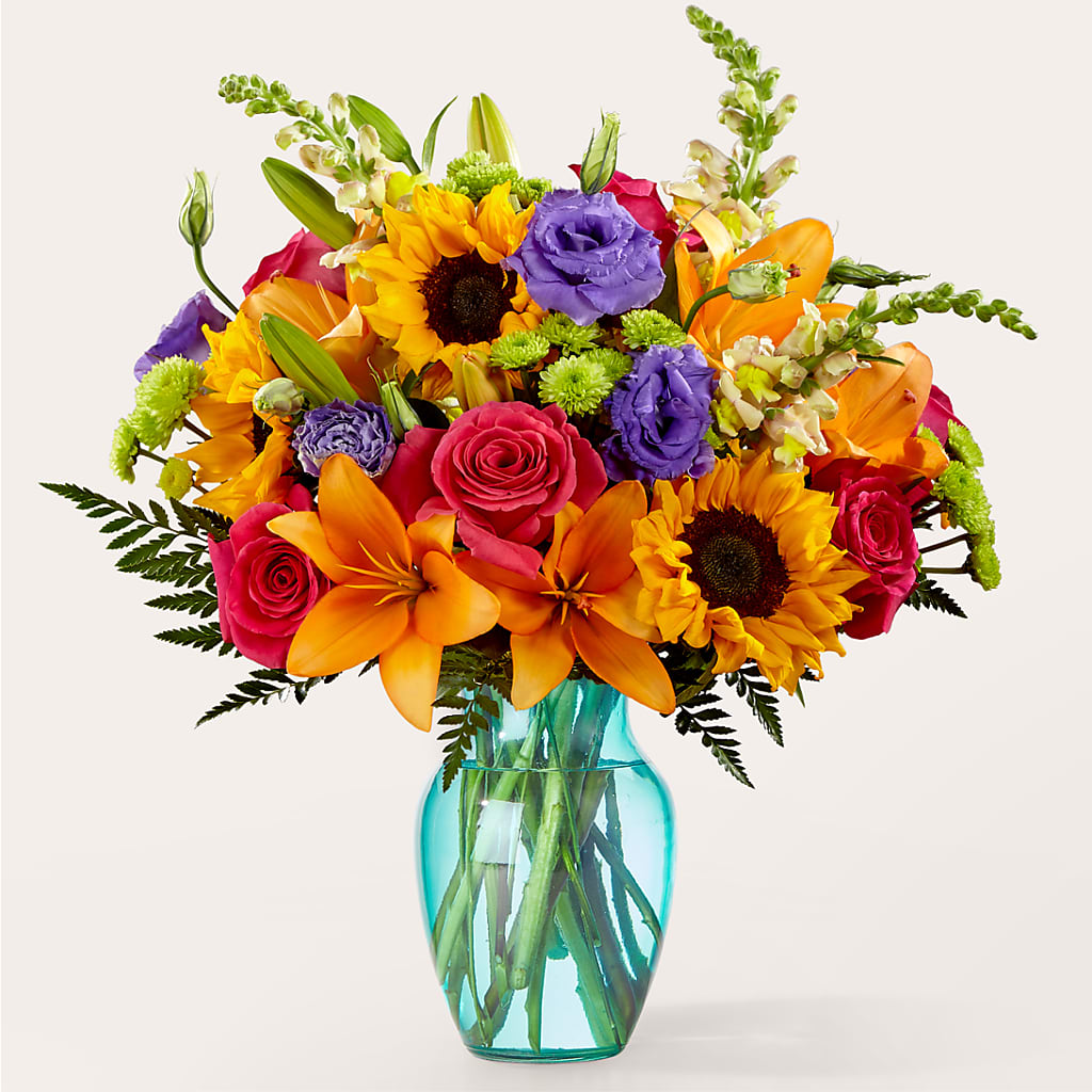 Double Rainbow Bouquet – Atkinson Florist, Thornhill ON