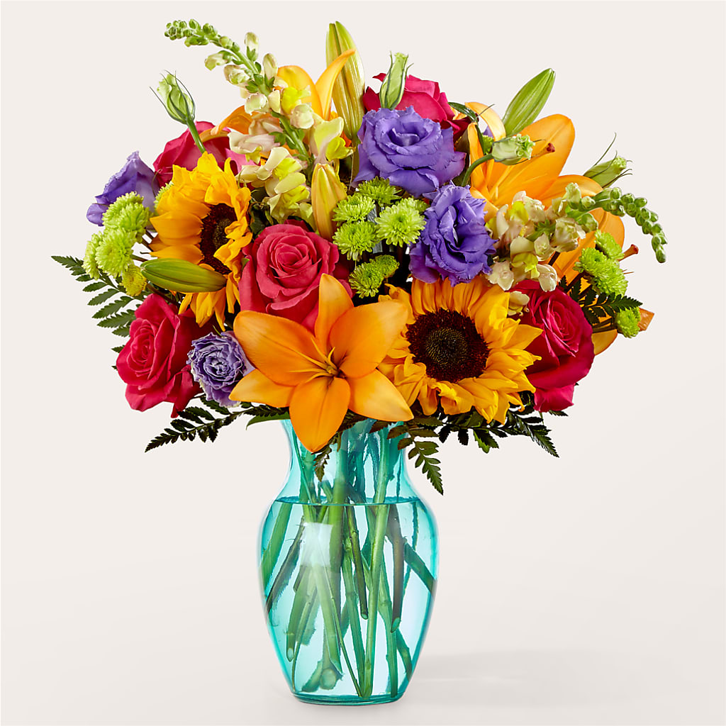 Double Rainbow Bouquet – Atkinson Florist, Thornhill ON
