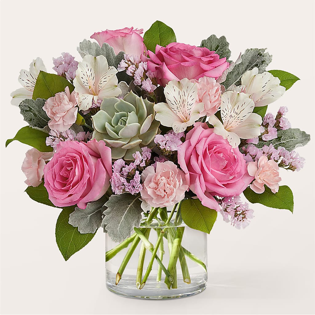 Dusty Rose Bouquet – Atkinson Florist, Thornhill ON