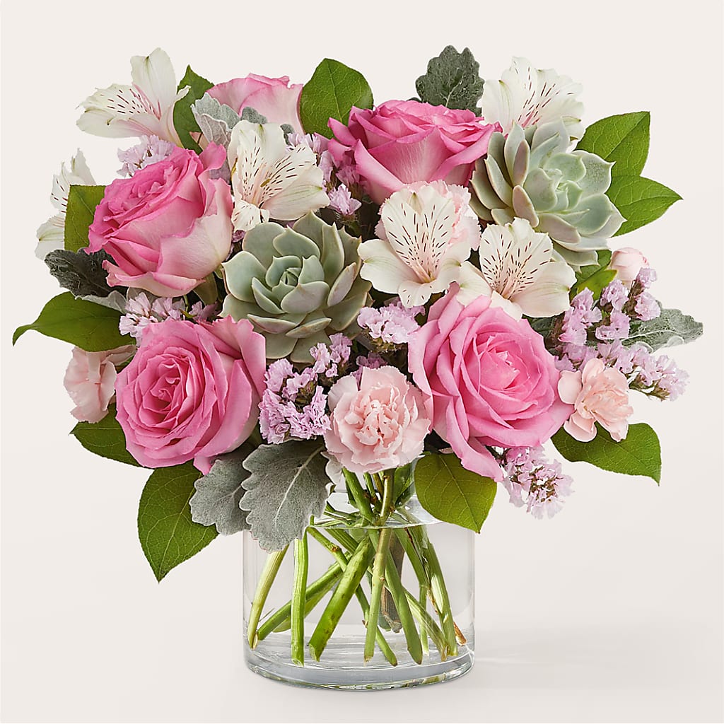 Dusty Rose Bouquet – Atkinson Florist, Thornhill ON