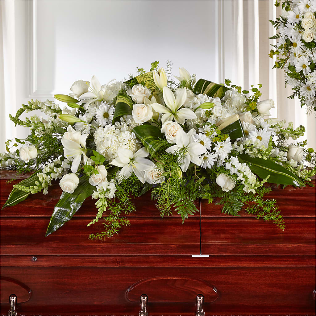 Abundance Casket Spray – Atkinson Florist, Thornhill ON