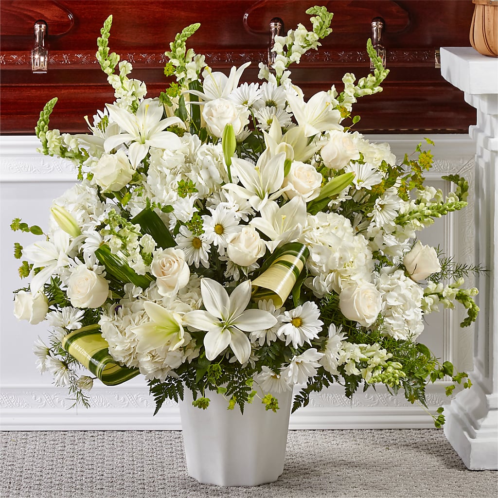 Thoughts of Tranquility Floor Basket – Atkinson Florist, Thornhill ON
