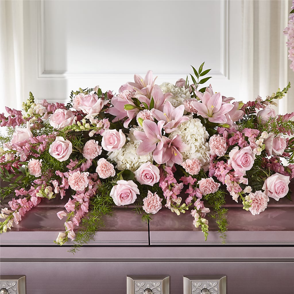 Life & Remembrance Casket Spray – Atkinson Florist, Thornhill ON
