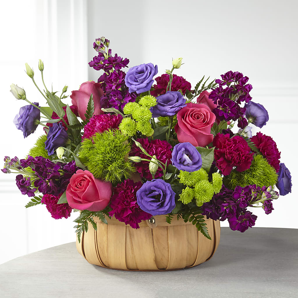 Serene Sanctuary Basket – Atkinson Florist, Thornhill ON
