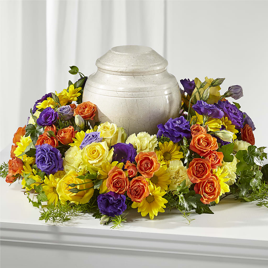 Blossoms of Remembrance Cremation Adornment – Atkinson Florist, Thornhill ON
