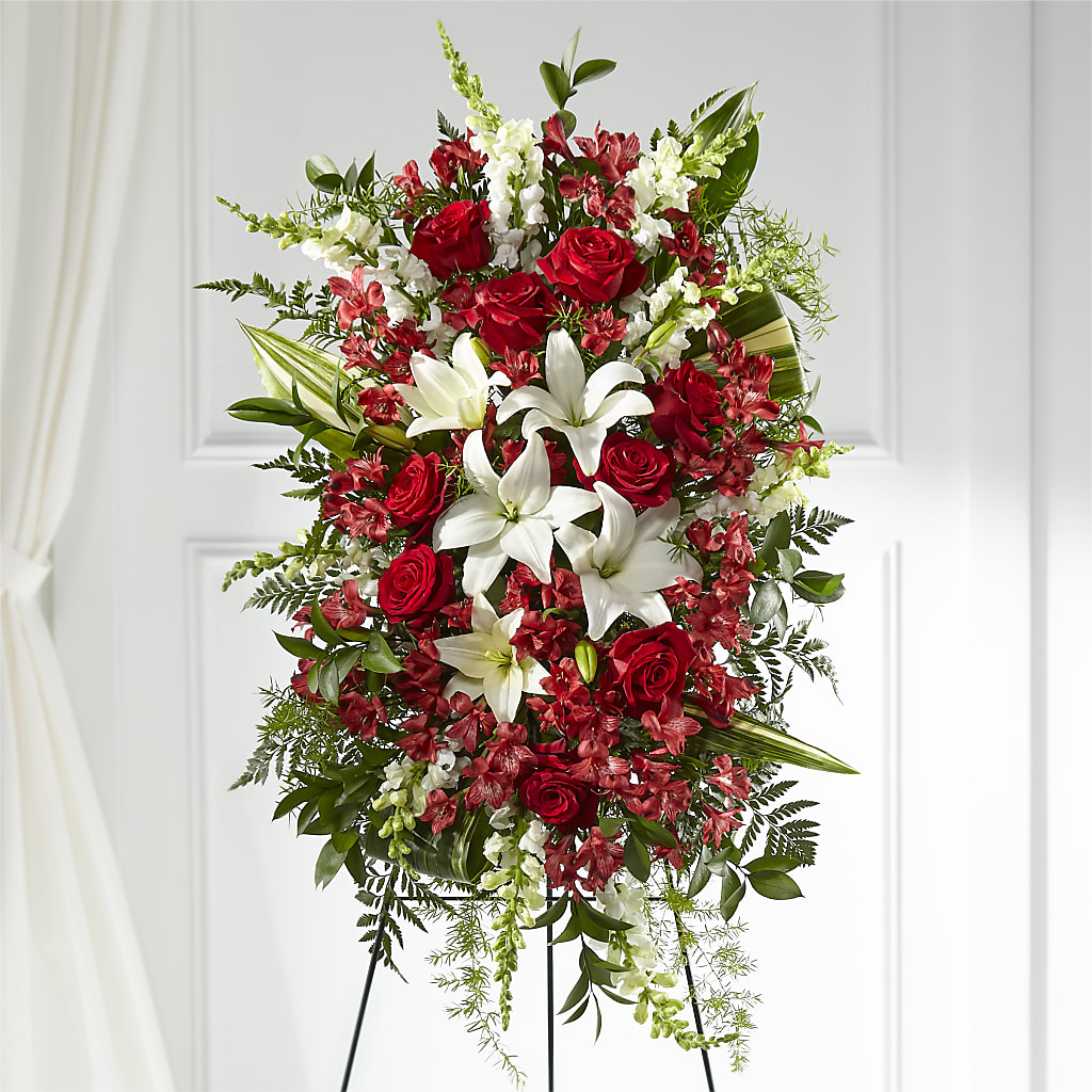 Everlasting Memory Standing Spray – Atkinson Florist, Thornhill ON