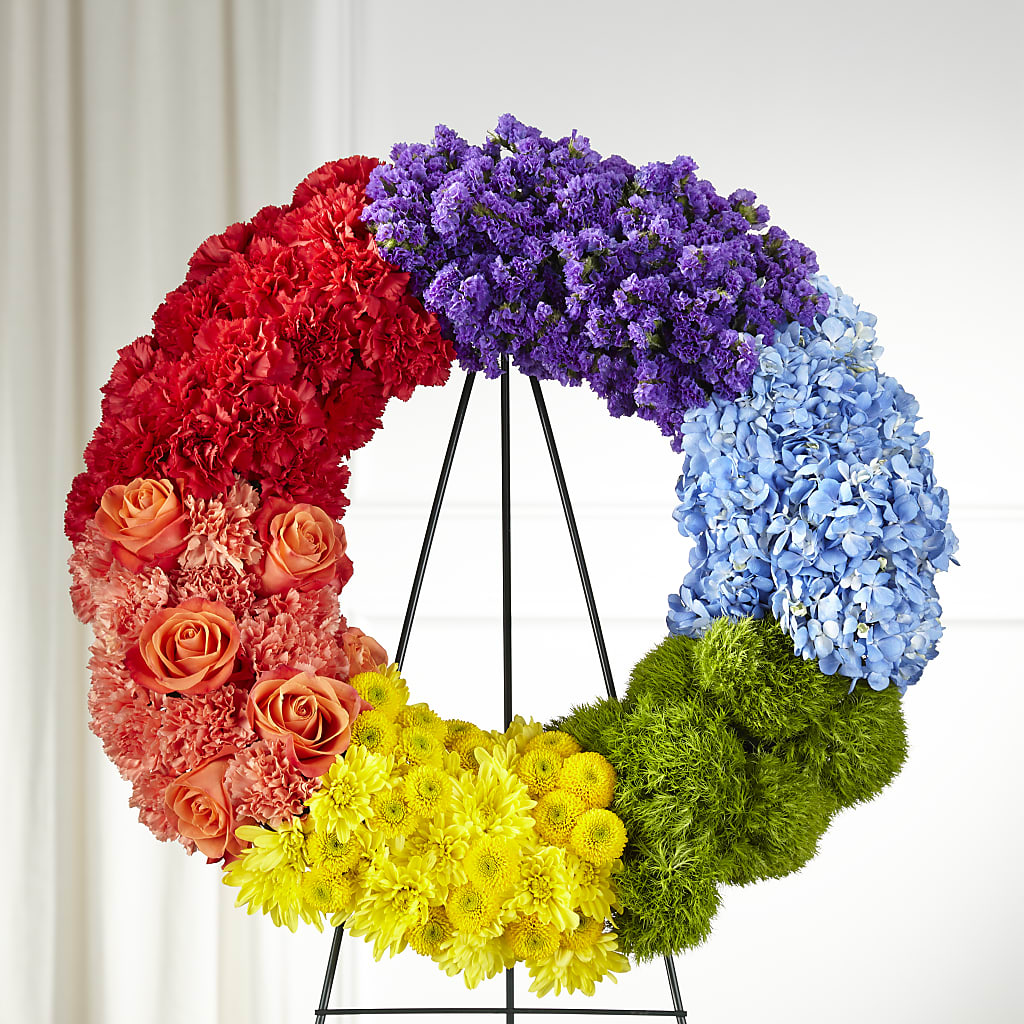 Circle of Love Wreath – Atkinson Florist, Thornhill ON