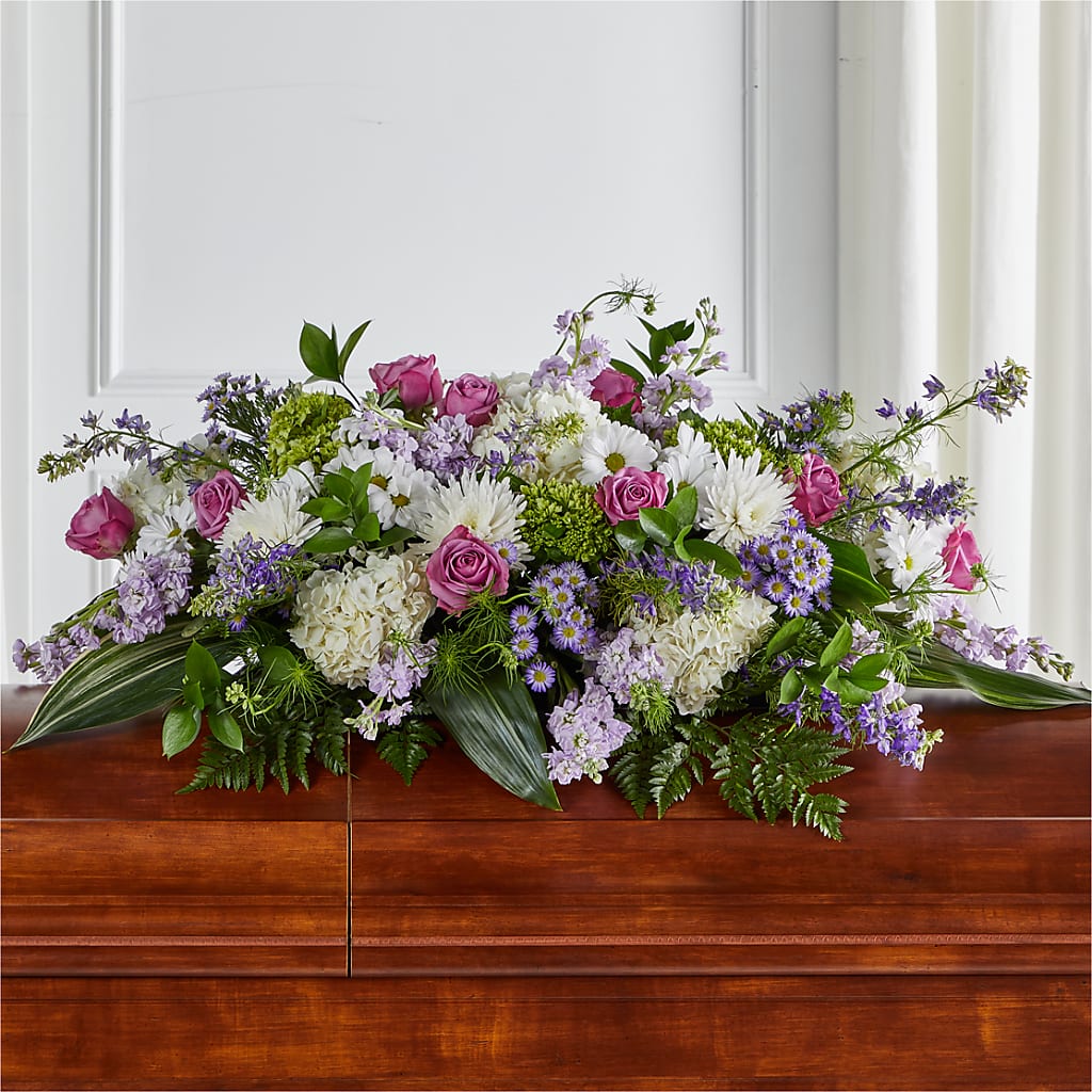 Meadows of Serenity Casket Spray – Atkinson Florist, Thornhill ON