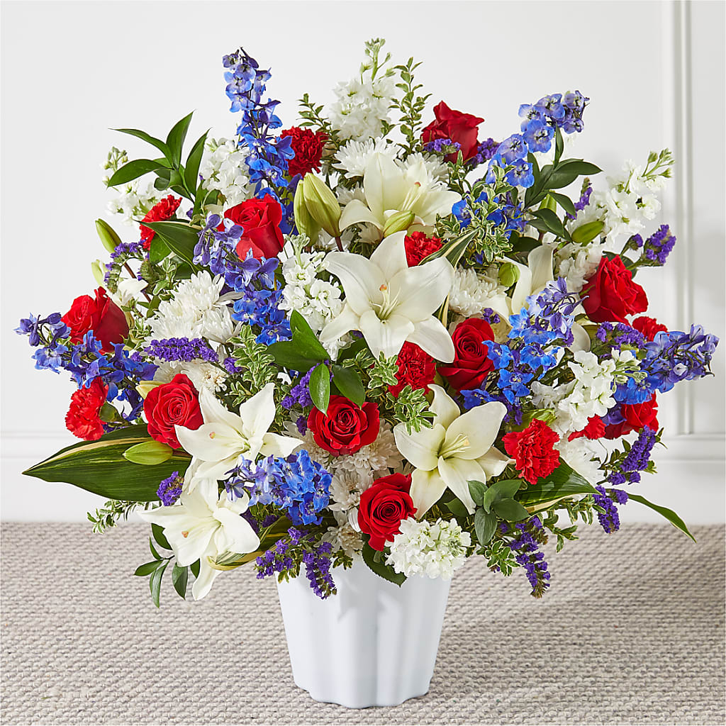 Consoled Floor Basket – Atkinson Florist, Thornhill ON