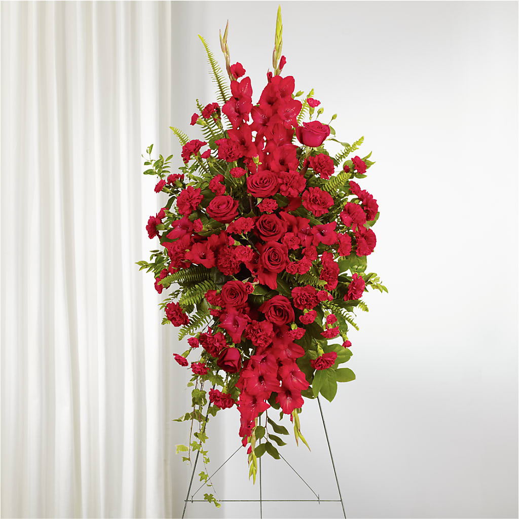 From the Heart Standing Spray – Atkinson Florist, Thornhill ON