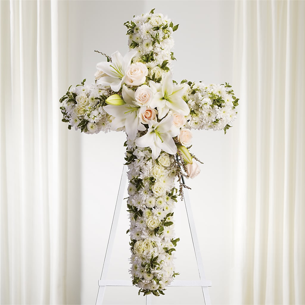 Spiritual Guidance Standing Spray – Atkinson Florist, Thornhill ON