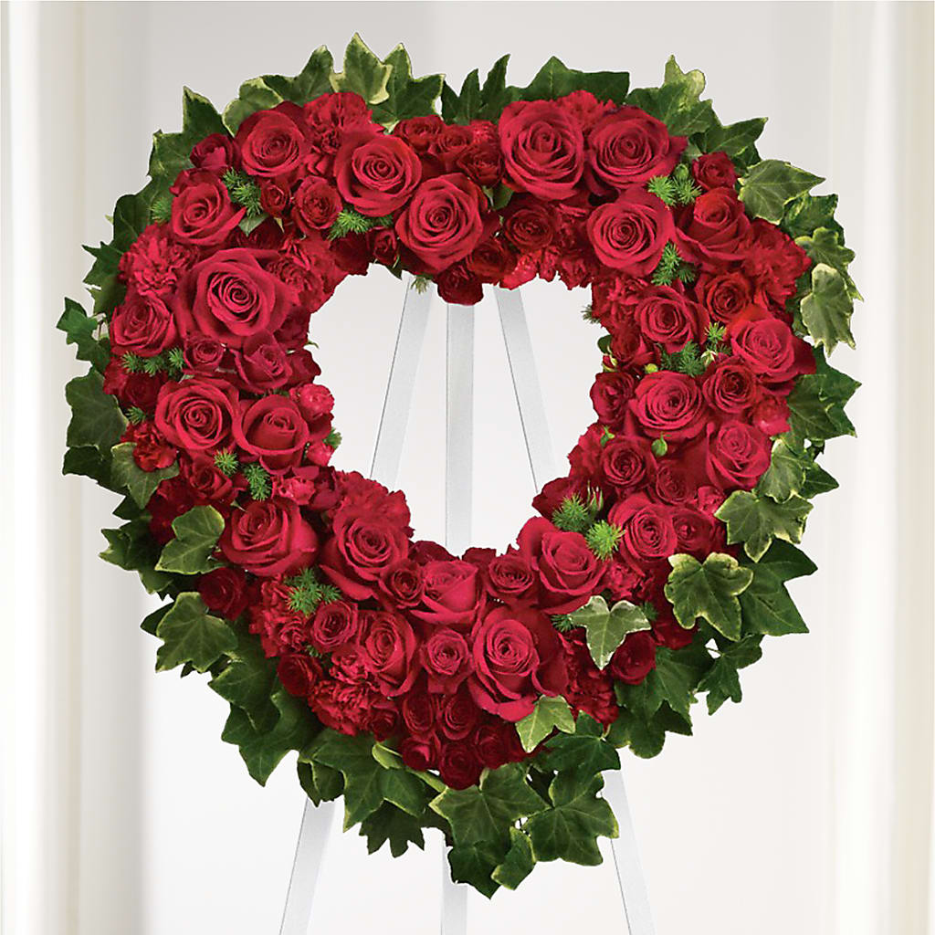 Wholehearted Standing Spray – Atkinson Florist, Thornhill ON