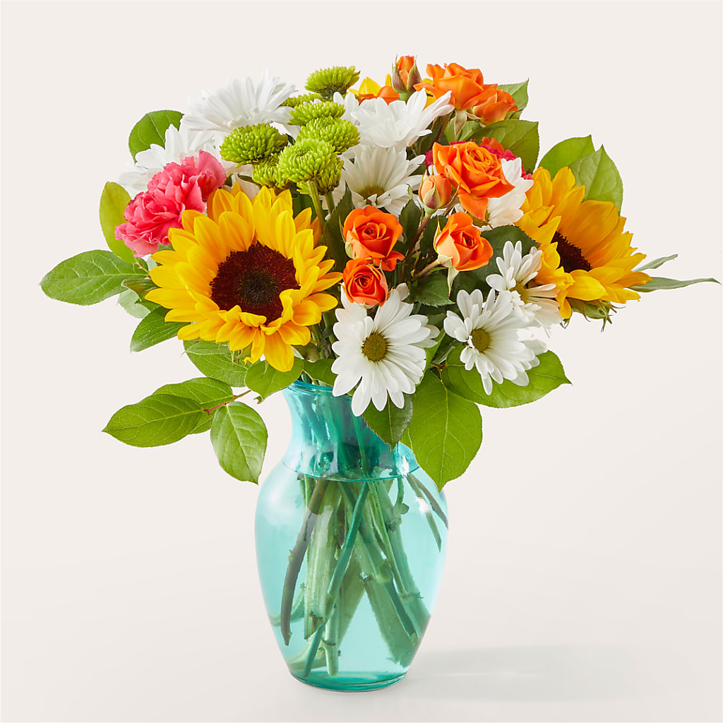 Sun-drenched Blooms Bouquet – Atkinson Florist, Thornhill ON