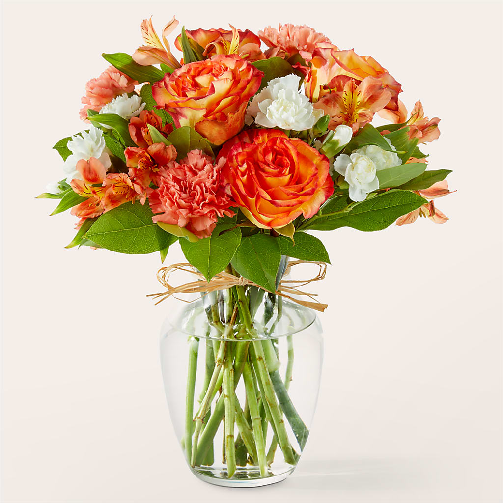 Apricot Glow Bouquet – Atkinson Florist, Thornhill ON
