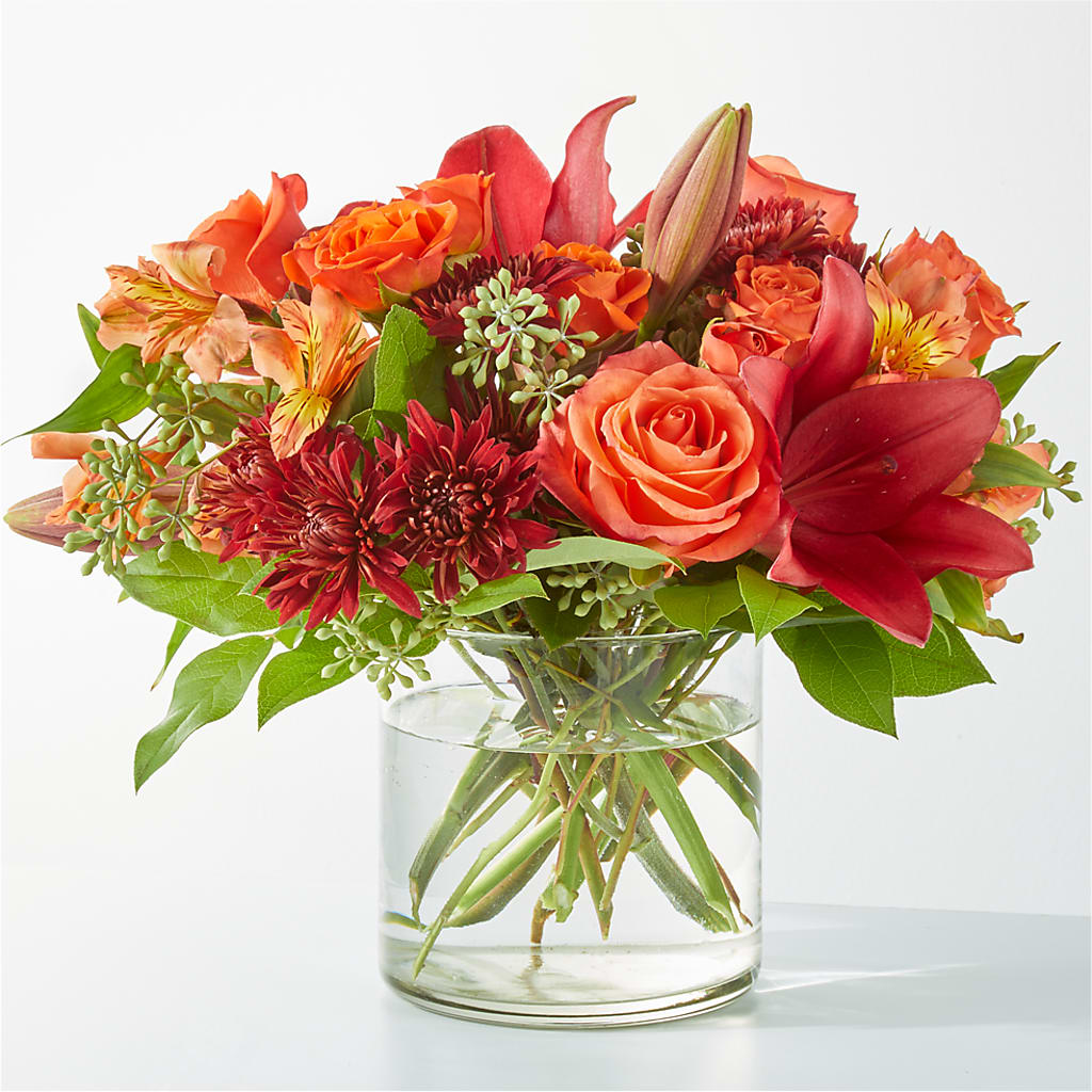 Crimson Leaves Bouquet – Atkinson Florist, Thornhill ON