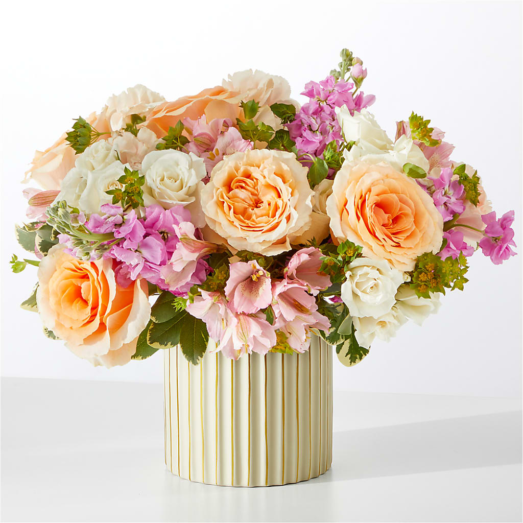 Paradise Bouquet with Ivory Vase – Atkinson Florist, Thornhill ON