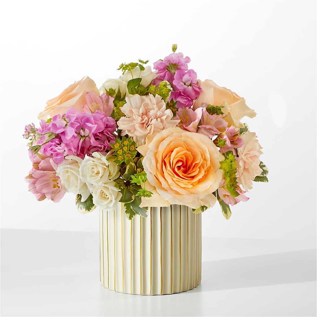 Paradise Bouquet with Ivory Vase – Atkinson Florist, Thornhill ON