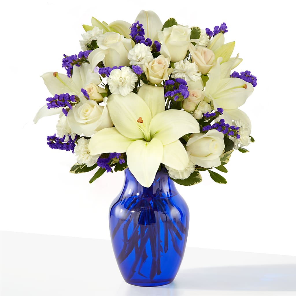 Sapphire Rush Bouquet – Atkinson Florist, Thornhill ON