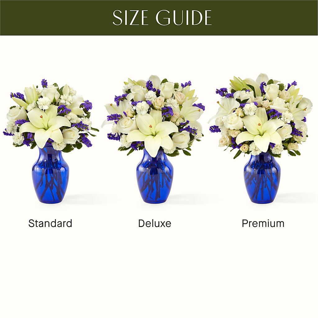 Sapphire Rush Bouquet – Atkinson Florist, Thornhill ON
