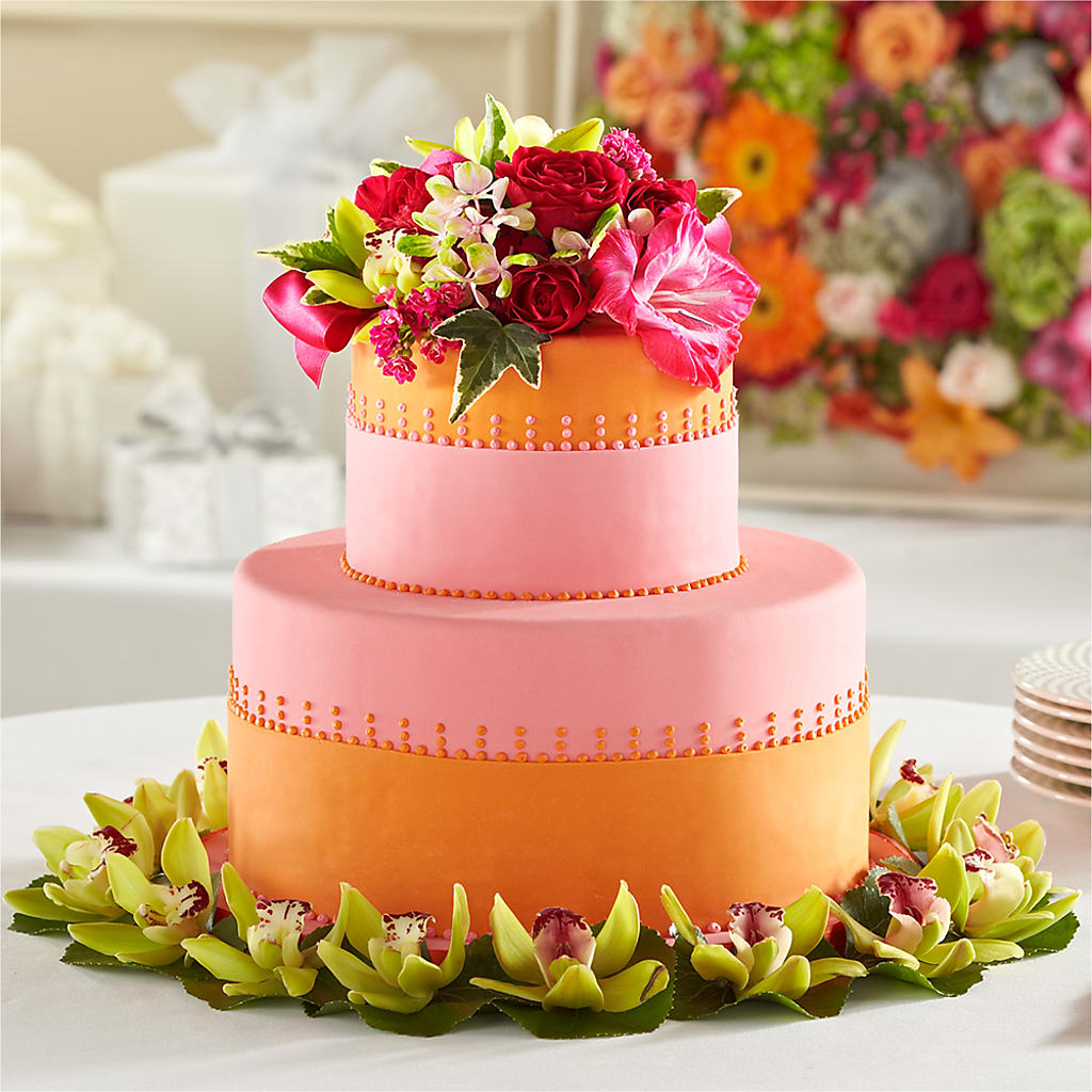 Sweet Citrus Cake Decor – Atkinson Florist, Thornhill ON