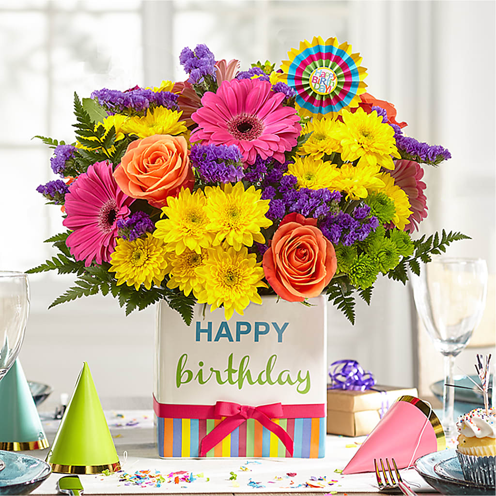 Birthday Brights Bouquet –  Atkinson Florist, Thornhill ON