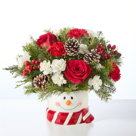 Jolly Snowman Bouquet –  Atkinson Florist, Thornhill ON