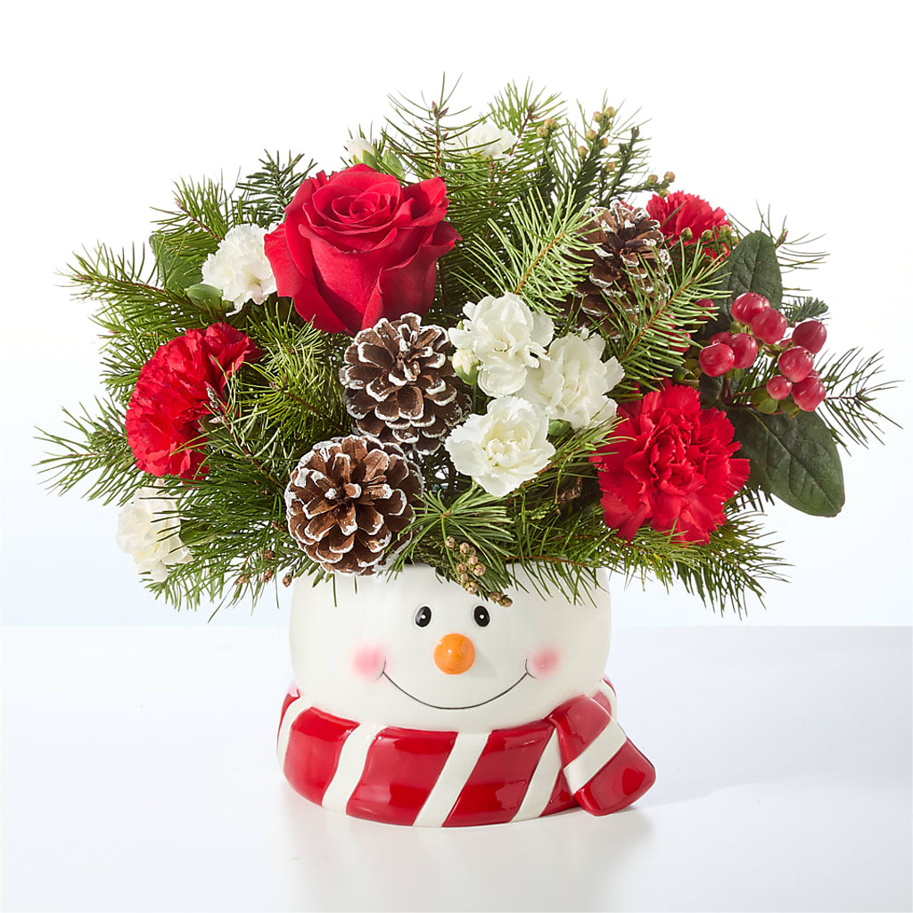 Jolly Snowman Bouquet –  Atkinson Florist, Thornhill ON