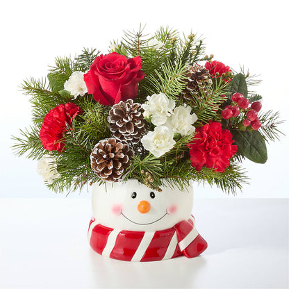 Jolly Snowman Bouquet –  Atkinson Florist, Thornhill ON