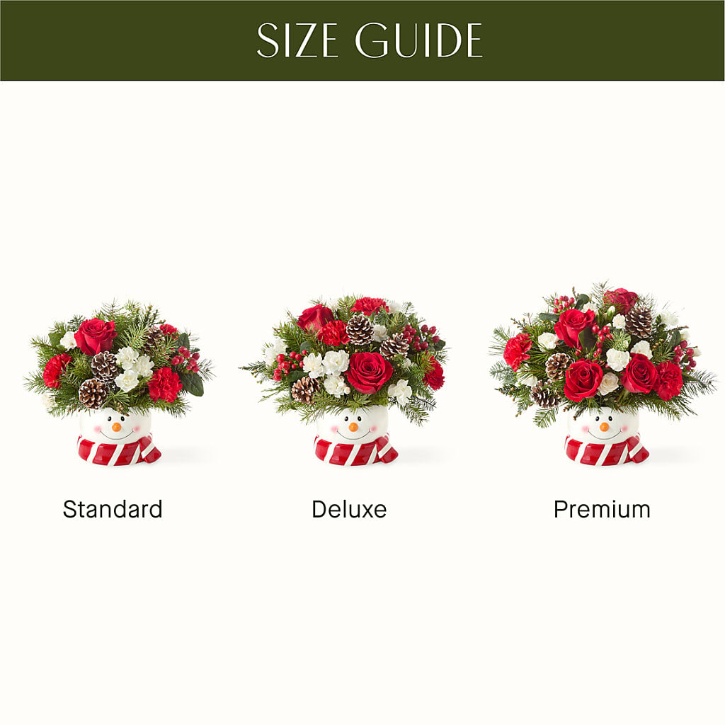 Jolly Snowman Bouquet –  Atkinson Florist, Thornhill ON