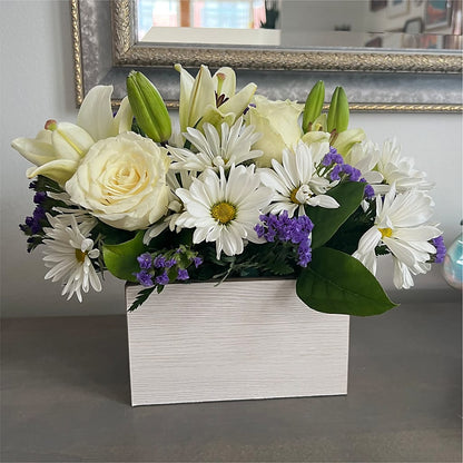 Beyond Blue Box Bouquet –  Atkinson Florist, Thornhill ON