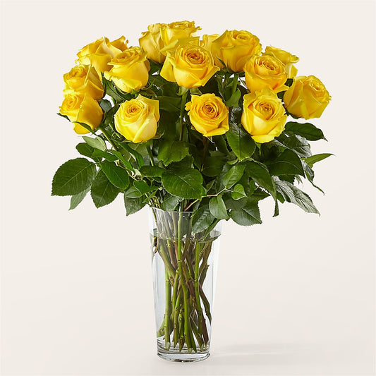 Long Stem Yellow Rose Bouquet –  Atkinson Florist, Thornhill ON