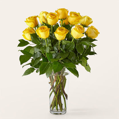 Long Stem Yellow Rose Bouquet –  Atkinson Florist, Thornhill ON