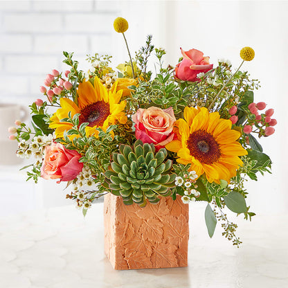 Sunflower Season Bouquet –  Atkinson Florist, Thornhill ON