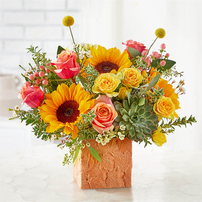 Sunflower Season Bouquet –  Atkinson Florist, Thornhill ON