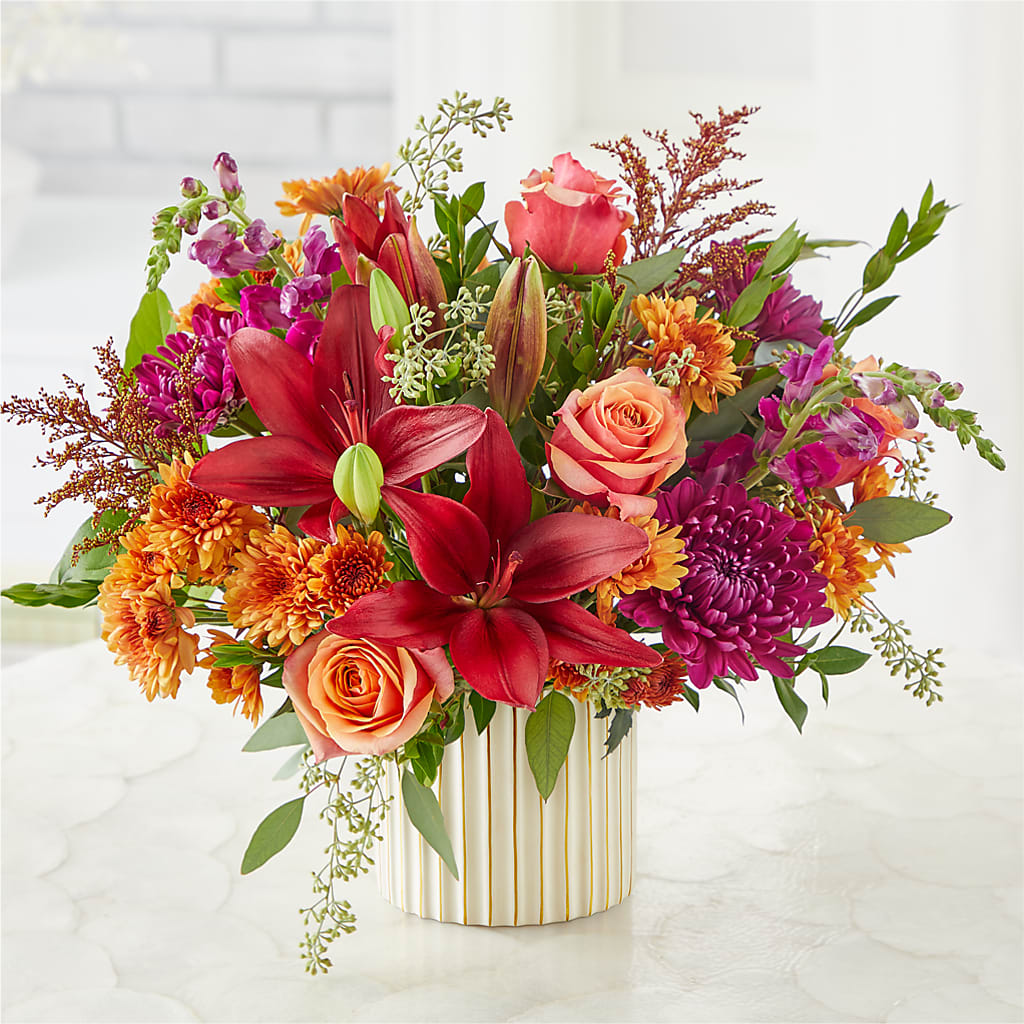 Burgundy Landscape Bouquet –  Atkinson Florist, Thornhill ON