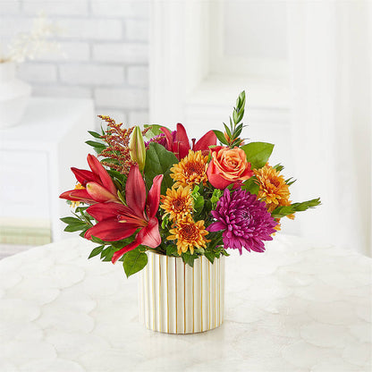 Burgundy Landscape Bouquet –  Atkinson Florist, Thornhill ON