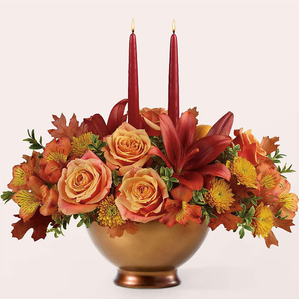 Harvest Table Centerpiece –  Atkinson Florist, Thornhill ON