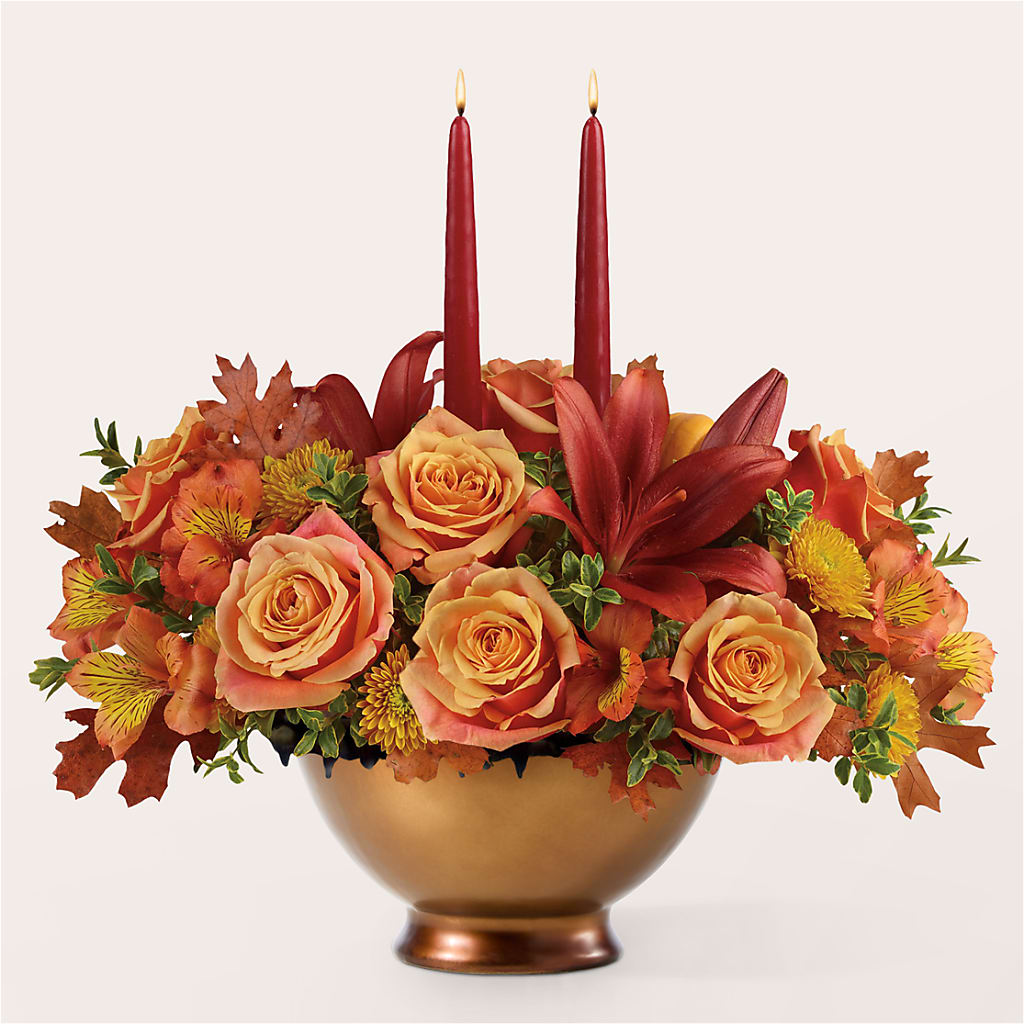 Harvest Table Centerpiece –  Atkinson Florist, Thornhill ON