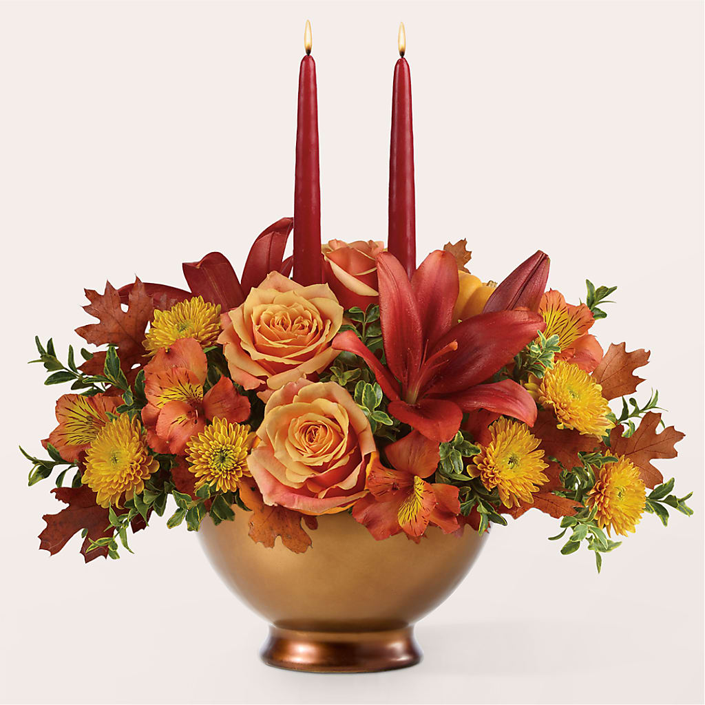 Harvest Table Centerpiece –  Atkinson Florist, Thornhill ON