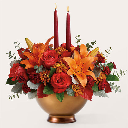 Fruits of Fall Centerpiece –  Atkinson Florist, Thornhill ON