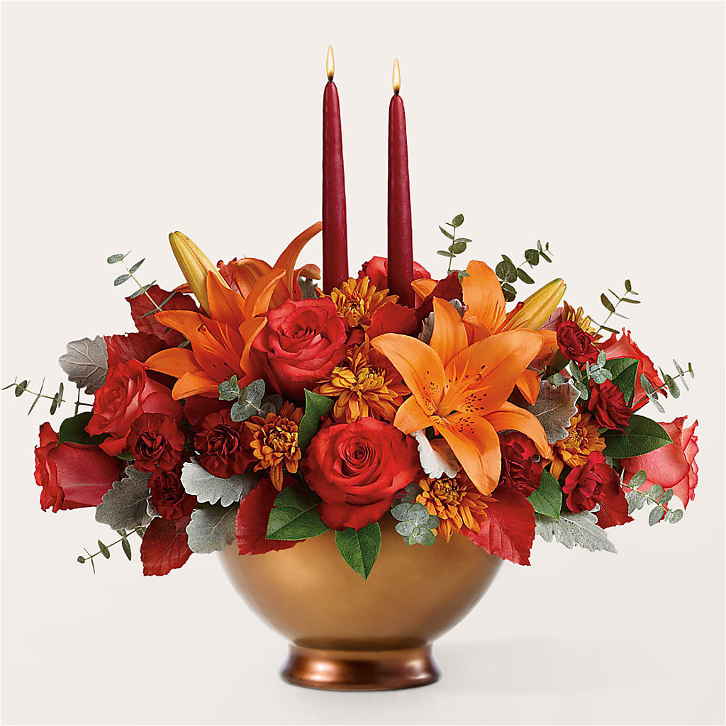 Fruits of Fall Centerpiece –  Atkinson Florist, Thornhill ON