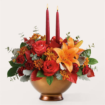 Fruits of Fall Centerpiece –  Atkinson Florist, Thornhill ON