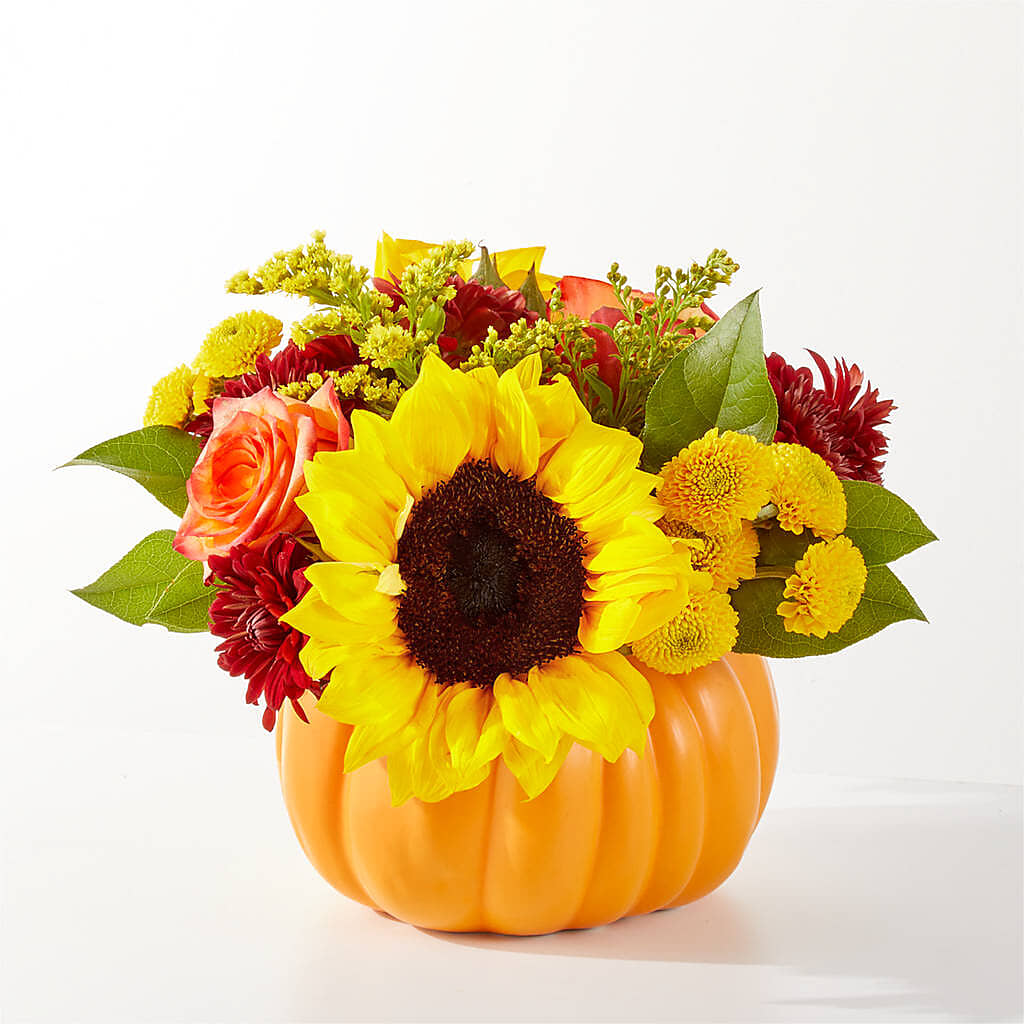 Golden Gourd Pumpkin Bouquet –  Atkinson Florist, Thornhill ON