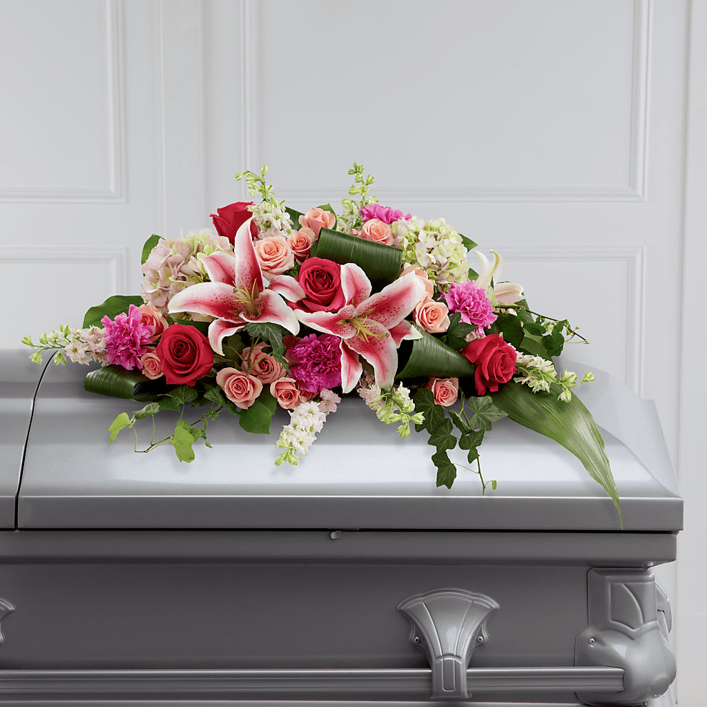 Splendid Grace Casket Spray