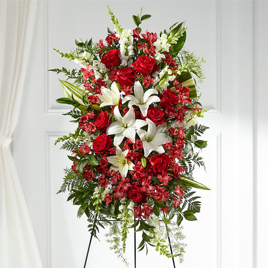 Everlasting Memory Standing Spray –  Atkinson Florist, Thornhill ON